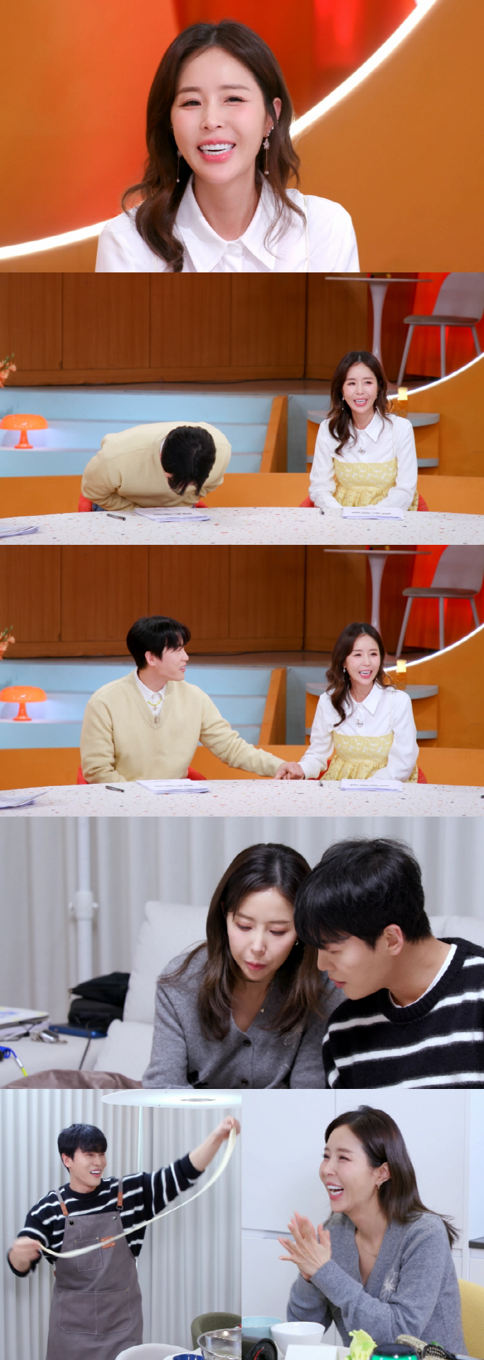 "오늘은 내 짝꿍과 함께"…예비신부 신지, ♥문원 바라보는 눈에서 '꿀 뚝뚝' ('편스토랑')