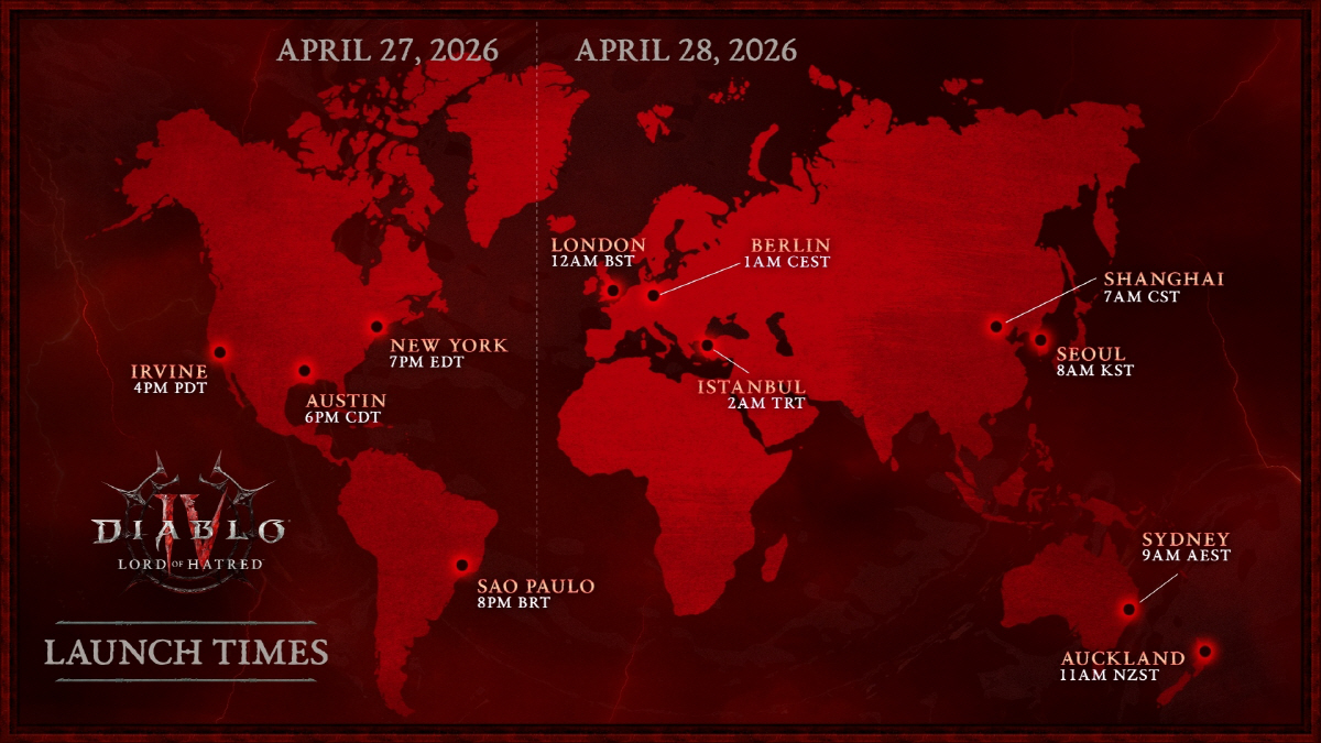 '디아블로 4'의 차기 확장팩 '증오의 군주', 28일 출시 앞두고 오프닝 시네마틱과 OST 등 공개