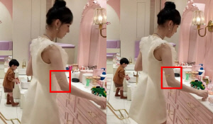 에스파 윈터, 정국과 '커플 타투' 의혹 또 소환…민소매 드레스 속 ‘의문의 자국’