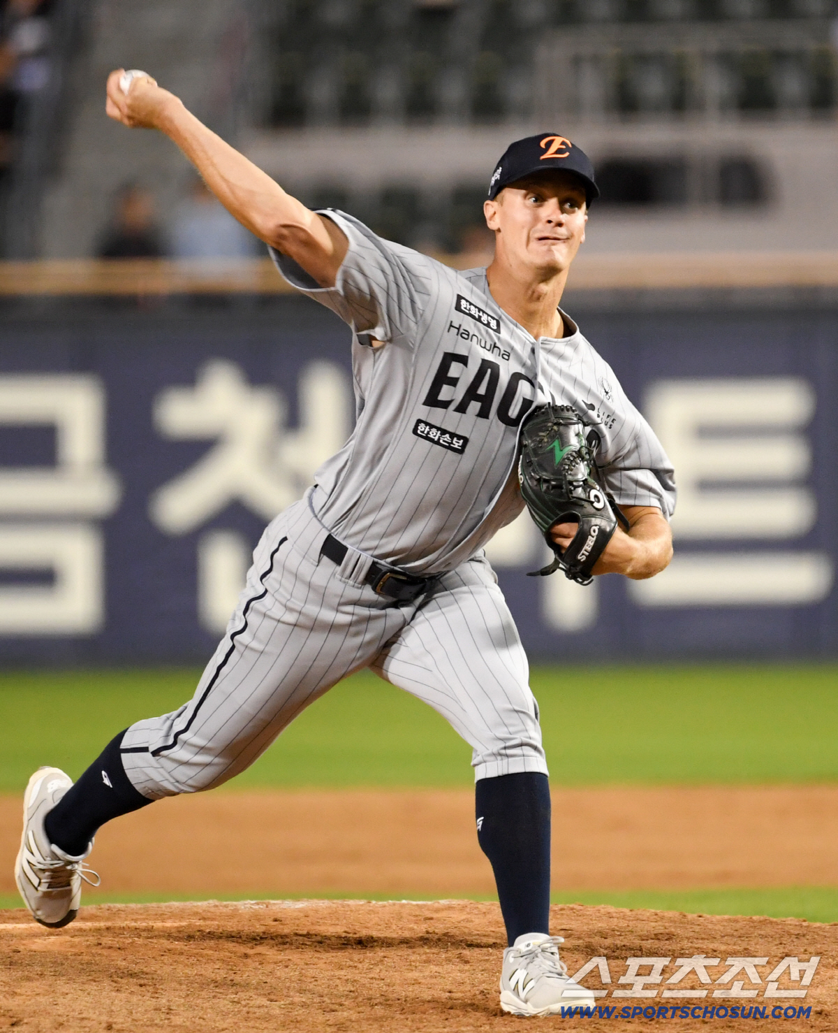 23일 잠실구장에서 열린 LG와 한화의 경기. 한화 쿠싱이 역투하고 있다. 잠실=박재만 기자 pjm@sportschosun.com/2026.04.23/