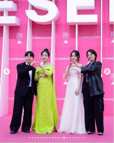 안보현·수현, 칸 핑크카펫서 팔짱 끼고 ‘역대급 비주얼’…블핑 지수는 ‘라이징 스타’ 등극[종합]