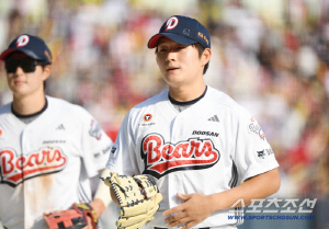 '특급 영건' 마무리 김택연마저 어깨 부상…갈길 바쁜 두산 '비상'