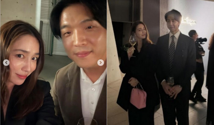 “정확한 동갑” 82년생 이민정, 친구 안성재 셰프와 얼굴 맞대고 셀카→손종원과 와인까지