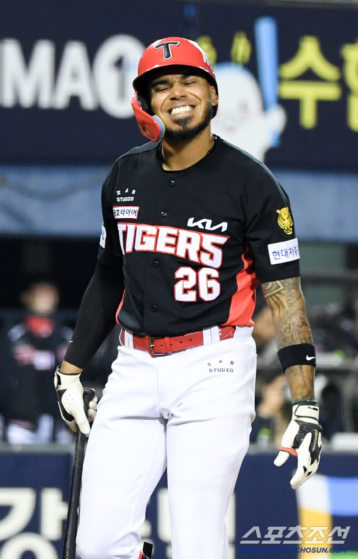 1일 잠실구장에서 열린 LG와 KIA의 경기. KIA 카스트로가 삼진을 당하고 있다. 잠실=박재만 기자 pjm@sportschosun.com/2026.04.01/