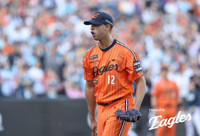 한화 윌켈 에르난데스. 사진제공=한화 이글스