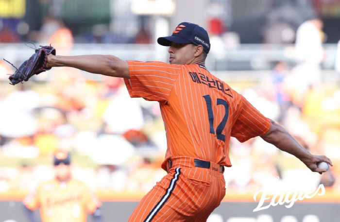 한화 윌켈 에르난데스. 사진제공=한화 이글스