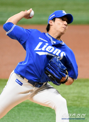 '이러니 토종 에이스' 원태인, 7이닝 3실점 호투에도 승리와 인연無…햄스트링 불편해도 '역투'