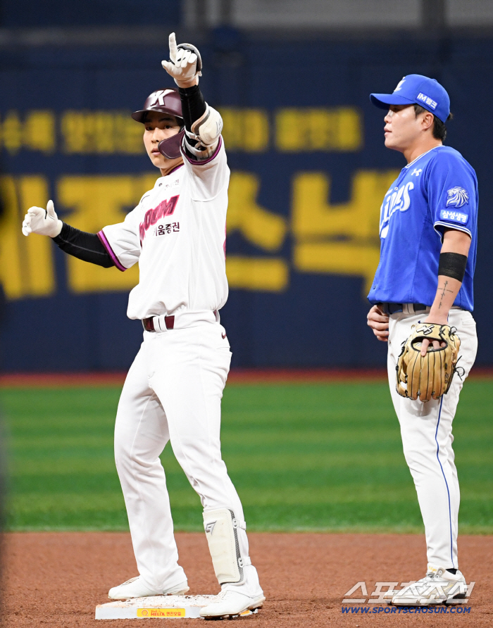 '역전 2루타' 박수종 "어제부터 타이밍 나쁘지 않아, 부상 공백 티나지 않도록 하고 싶었다"