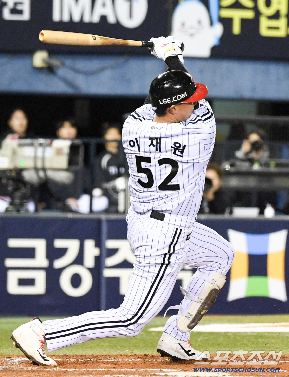 31일 잠실구장에서 열린 LG와 KIA의 경기. LG 이재원이 타격을 하고 있다. 잠실=박재만 기자 pjm@sportschosun.com/2026.03.31/