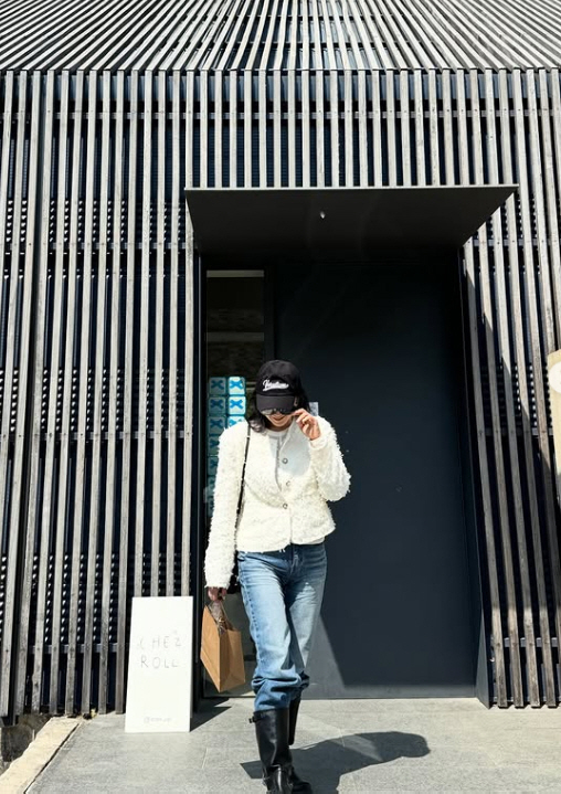 "한강 러닝각" 박지윤, 얼굴 반쪽 됐네..'55kg 뼈말라' 인생 최저 몸무게 근황