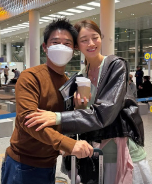 '재혼' 임창정, 공항까지 달려가 커피 건넸다..♥서하얀 감동 