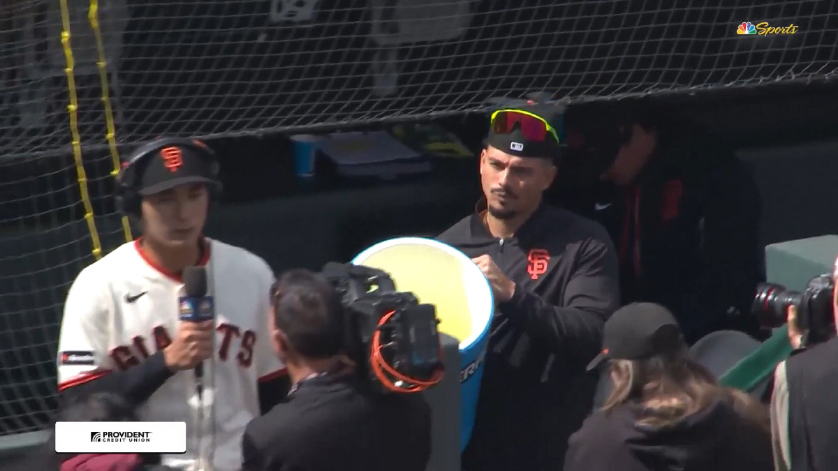 사진캡처=NBC스포츠자이언츠 X 계정