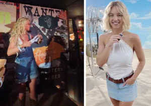 유명 여배우, 콘서트장 속옷 투척…팬들 몰려 '아수라장'