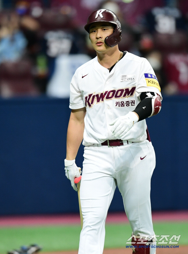 키움 히어로즈에서 뛰던 시절 김하성. 스포츠조선DB