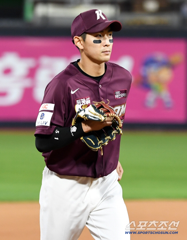 키움 히어로즈에서 뛰던 시절 이정후. 스포츠조선DB
