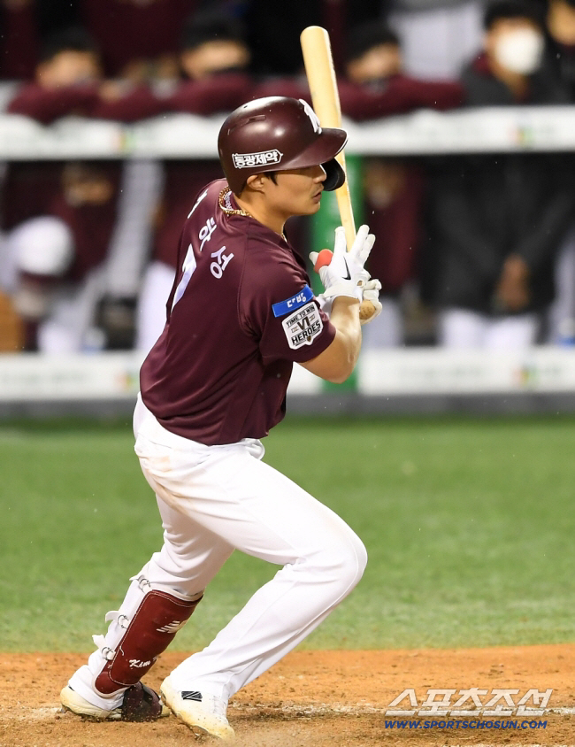 키움 히어로즈에서 뛰던 시절 김하성. 스포츠조선DB