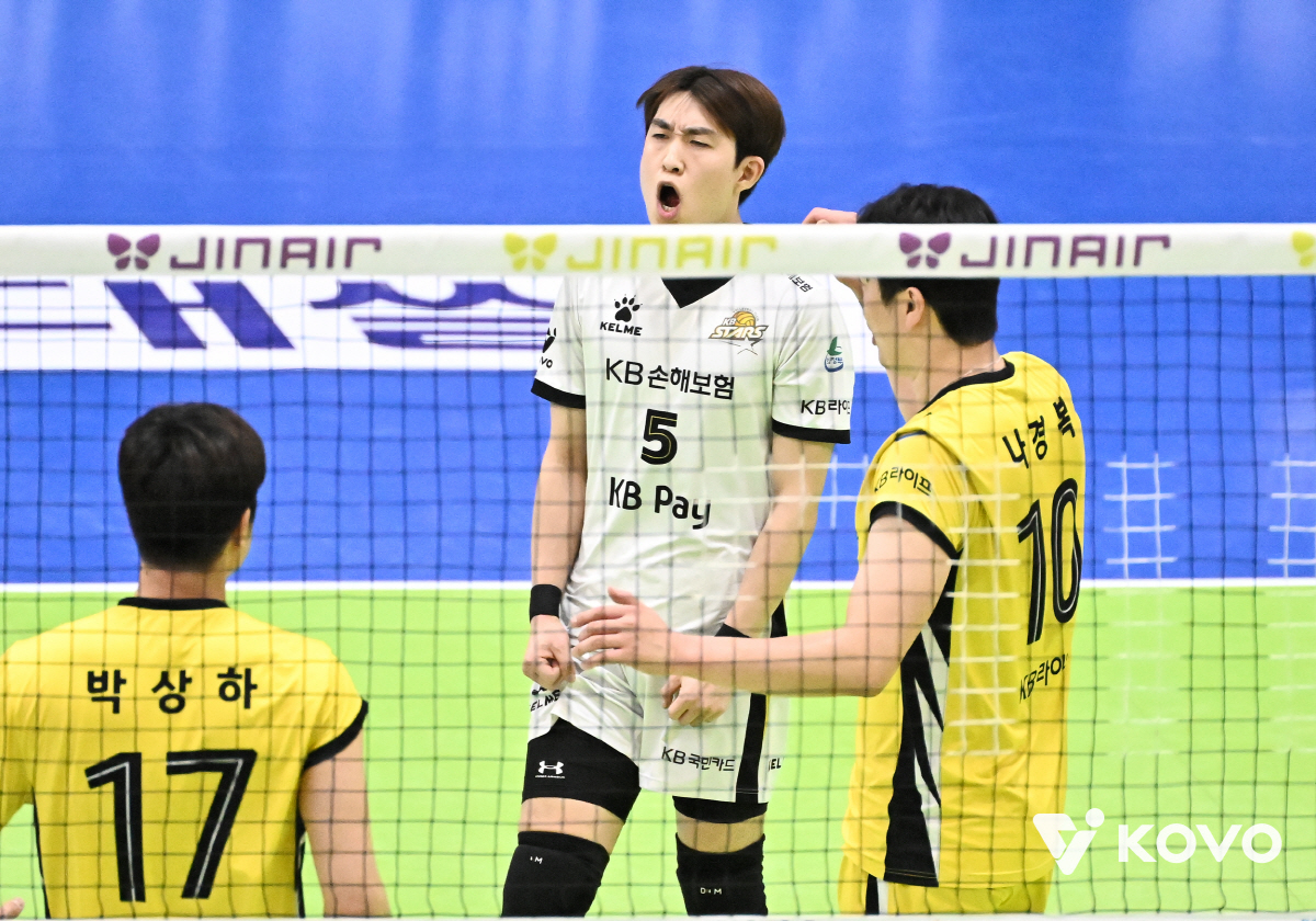 김도훈(가운데). 사진제공=KOVO