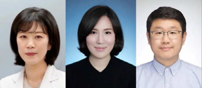 (왼쪽부터) 고려대학교 구로병원 가정의학과 남가은 교수, 서울성모병원 가정의학과 허연 교수, 숭실대학교 정보통계보험수리학과 한경도 교수