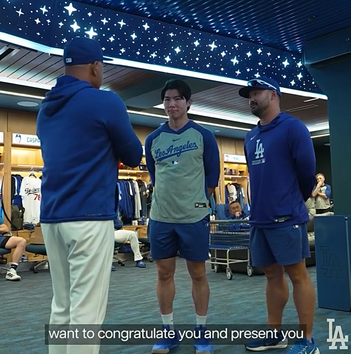 사진=다저스 SNS 영상캡쳐