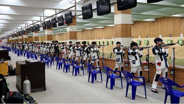 2026 아이치-나고야 아시안게임 사격 국가대표 선발전이 열린 창원국제사격장. 사진제공=대한사격연맹