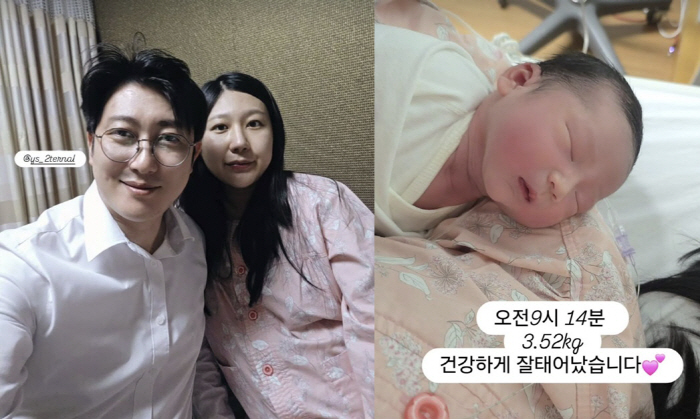 '첫 혼전임신 커플' 28기 정숙♥상철, 오늘(28일) 득남 "아빠를 더 좋아해"