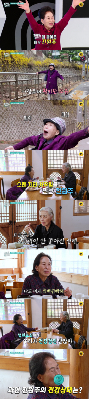 '87세' 전원주, 건강이상설 싹 지운 근황 "젊은이보다 에너지 좋아"(퍼펙트라이프)