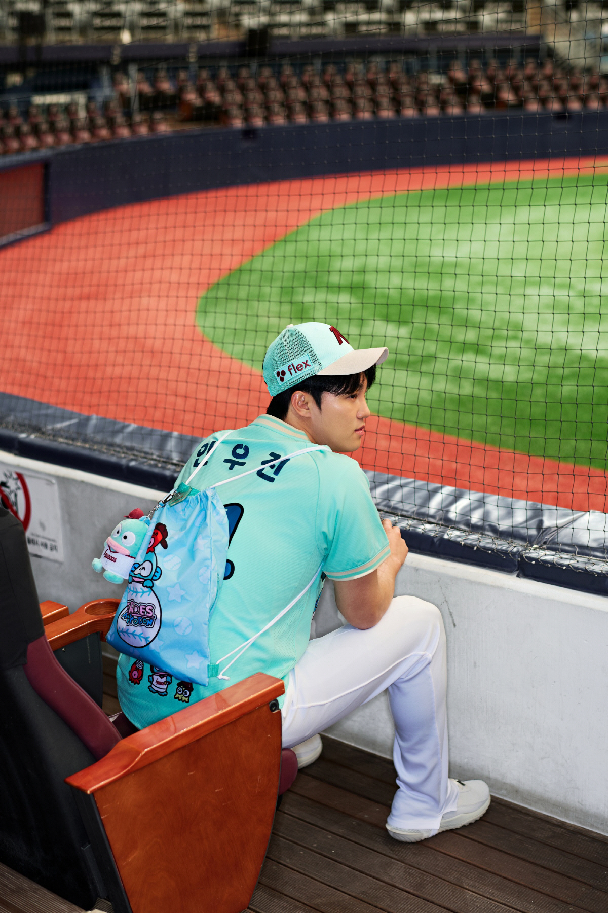 '어린이날 야구장 특급 선물'…안우진X한교동 만났다→日산리오 인기 캐릭터, 韓야구단과 협업