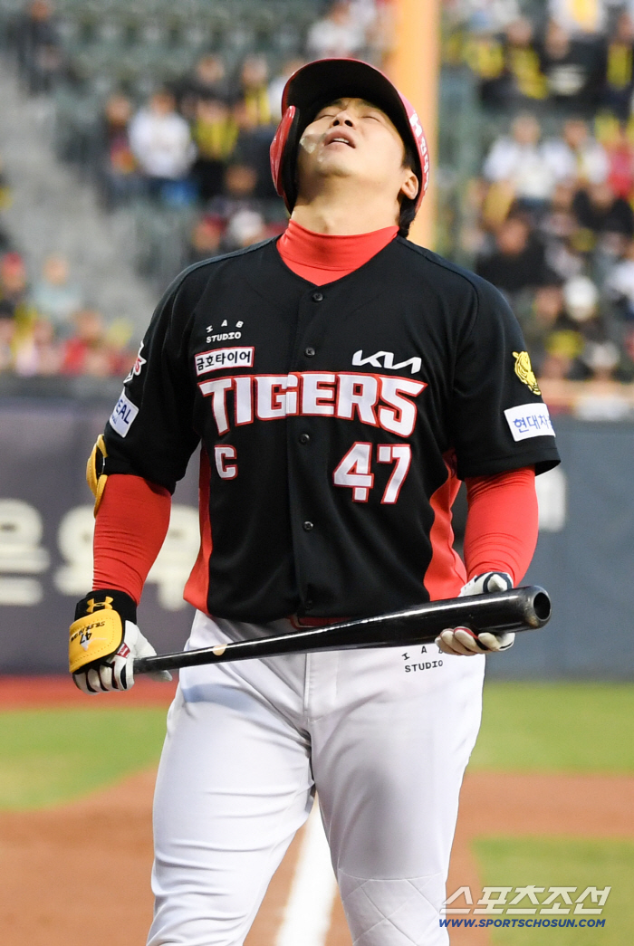 "성범이 형 안 뛰더라" KIA 통한의 동점 실패, "하루살이" 포수는 기본을 지켰다