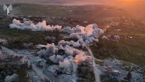 [이스라엘군 제공 영상 캡처. 재판매 및 DB 금지]