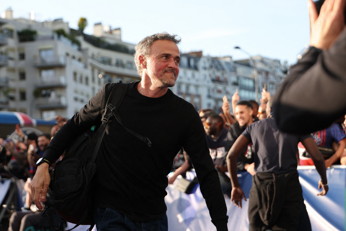 파리생제르맹 엔리케 감독 AFP