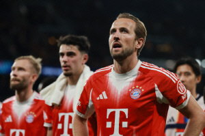 '2-5→4-5' 맹추격 후 석패! 바이에른 뮌헨 홈 2차전서 뒤집기 가능.."7만5000명, 우리 홈에선 무슨 일도 가능하다"