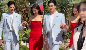 안보현, 비틀거린 수현 손 ‘덥썩’...칸서 보여준 박력 에스코트