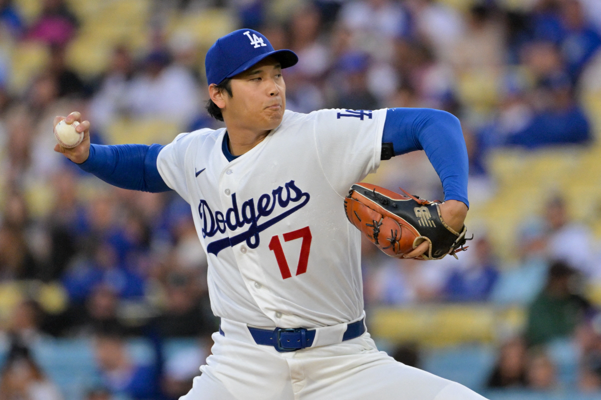 오타니는 이날 타석에는 서지 않았다. 등판한 날 라인업에서 제외된 건 올시즌 두 번째다. Imagn Images연합뉴스