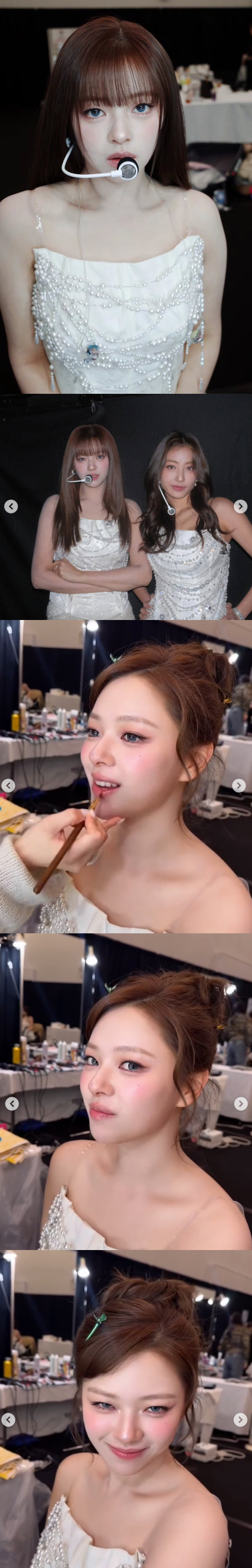 '스테로이드 부작용 극복' 트와이스 정연, 쇄골뼈 앙상한 뼈말라..붓기 싹빼고 '리즈 갱신'