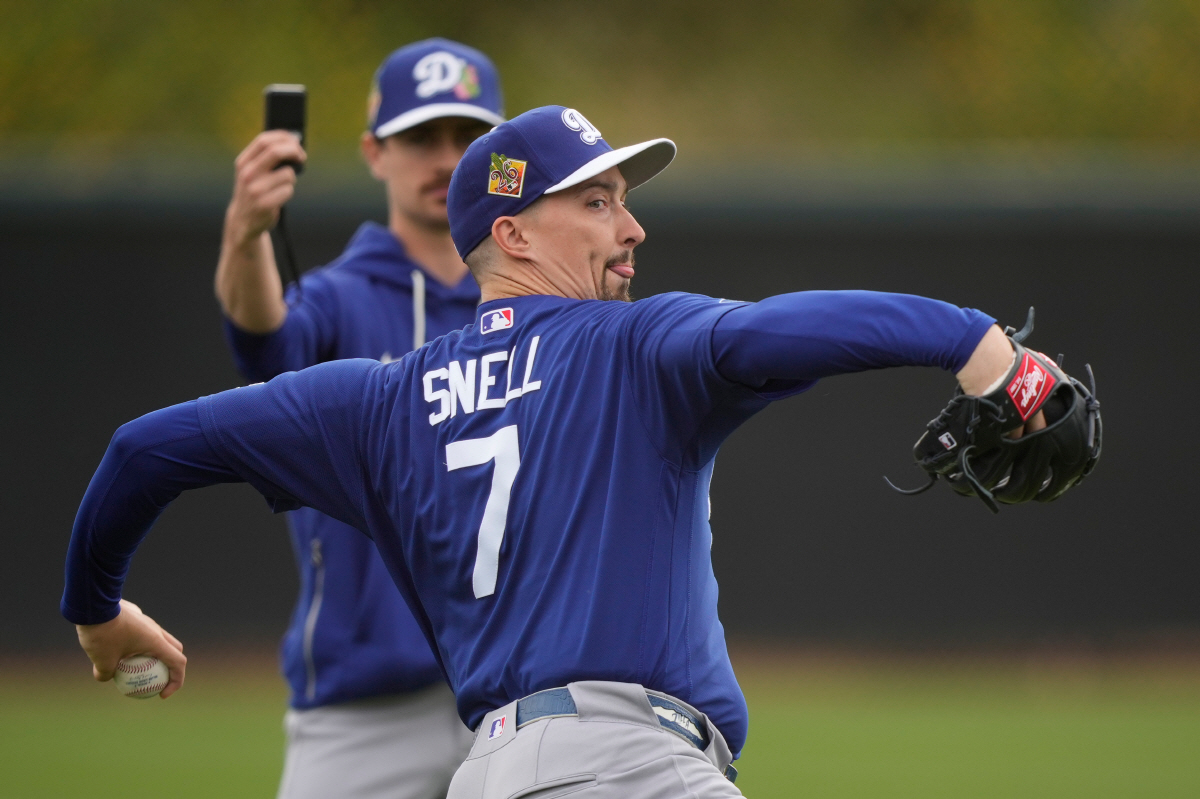 LA 다저스 블레이크 스넬. AP 연합뉴스