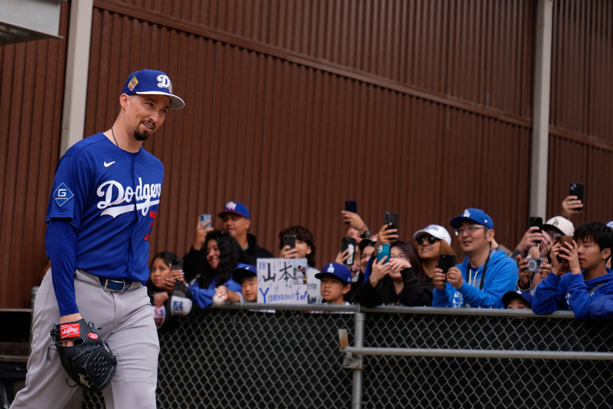 LA 다저스 블레이크 스넬. AP 연합뉴스