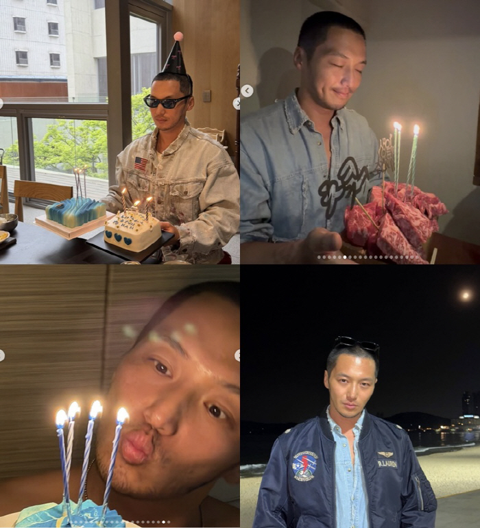 변요한, ♥티파니 영과 결혼 후 첫 생일..상의 탈의까지 '과감'