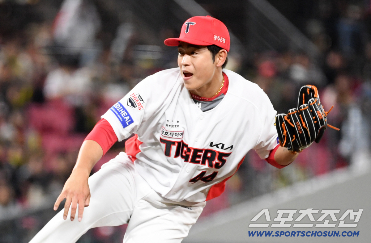 8일 광주 기아챔피언스필드에서 열린 KIA와 삼성의 경기. KIA 이태양이 역투하고 있다. 광주=박재만 기자 pjm@sportschosun.com/2026.04.08/