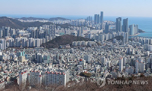 부산 아파트값 강보합세…수영구, 상승 반전