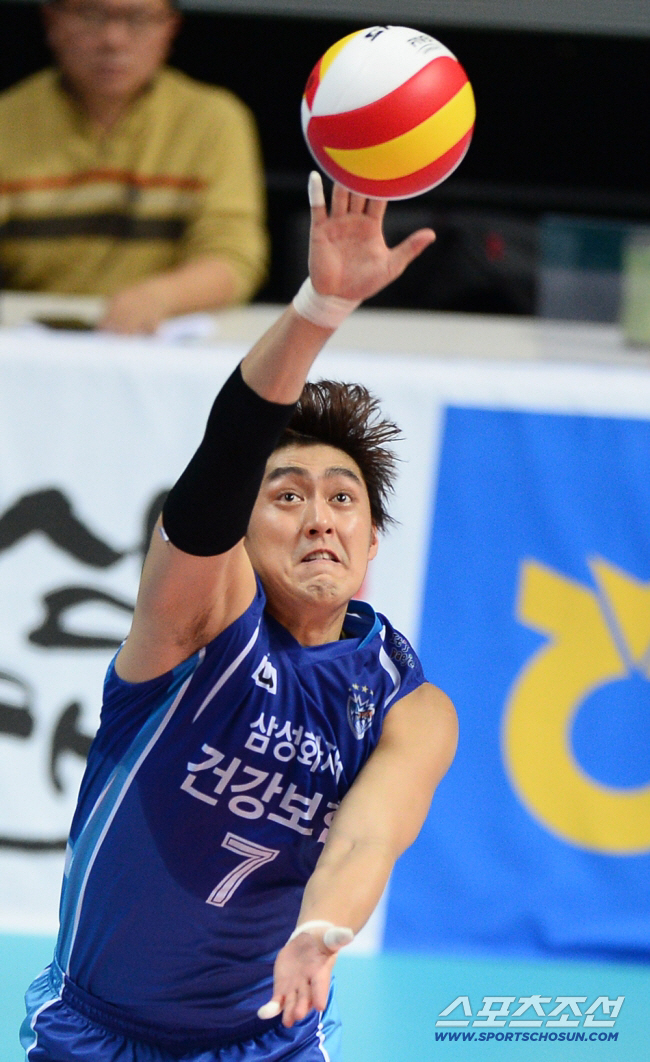 삼성화재 시절 유광우. 스포츠조선DB