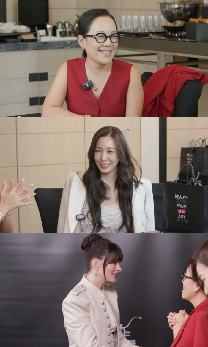 '할리우드 레전드' 메릴 스트립, 韓서 받은 선물 극찬.."내게 딱 맞춘 건 처음"