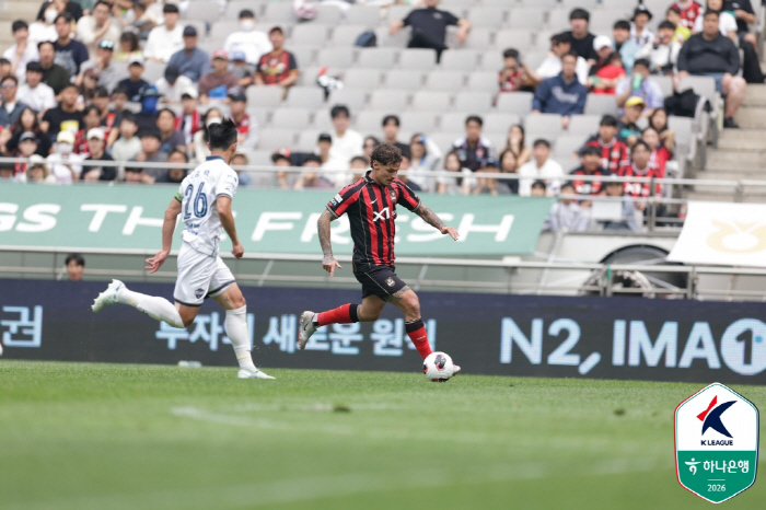 '선두' 서울, 시즌 첫 3실점→'군인정신'에 당했다, 김천전 2-3 패배[K리그1 리뷰]