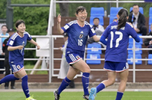 "초대박!" '슈팅수 무려 59-0' 日 스스로도 '깜짝' 놀랐다…일본 女 U-17, 레바논 13-0 '격파'