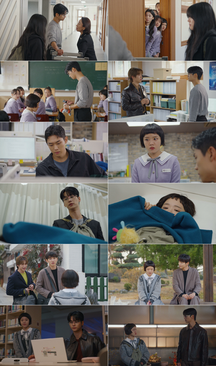 "무리수 이해해보려고"…차학연, BL작가 김향기에 마음 열었다('로맨스의 절댓값')