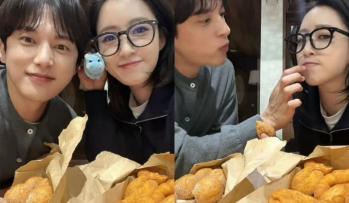 “입까지 닦아줘” 함은정·윤선우, 현실 커플같은 다정 스킨십 ‘논란급 케미’