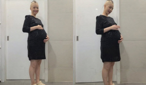 만삭 안영미, 골룸 머리에 D라인 배 감싸쥐고…선 넘은 코믹 열정