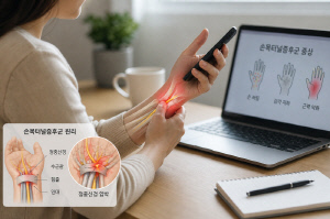 손 저리고 물건 자주 떨어뜨린다면 '이것' 의심해야