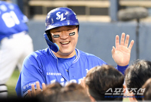 '해결사' 최형우 추격의 신호탄, 0-2→3-2 역전 성공, 왕옌청 상대 시즌 5호 솔로포