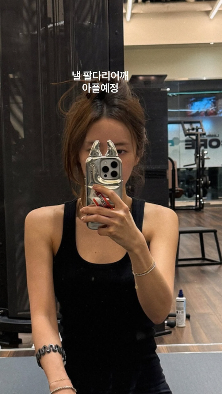'박준형♥' 승무원 아내 "10년만 부부 운동"..레깅스 몸매 '압도적'