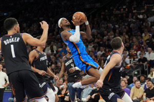 "SGA 역대 톱 10에 진입" NBA 빅 마우스의 조건부 단언 "OKC가 2연속 우승 차지한다면? SGA는 명실상부 역대 톱 10 플레이어"